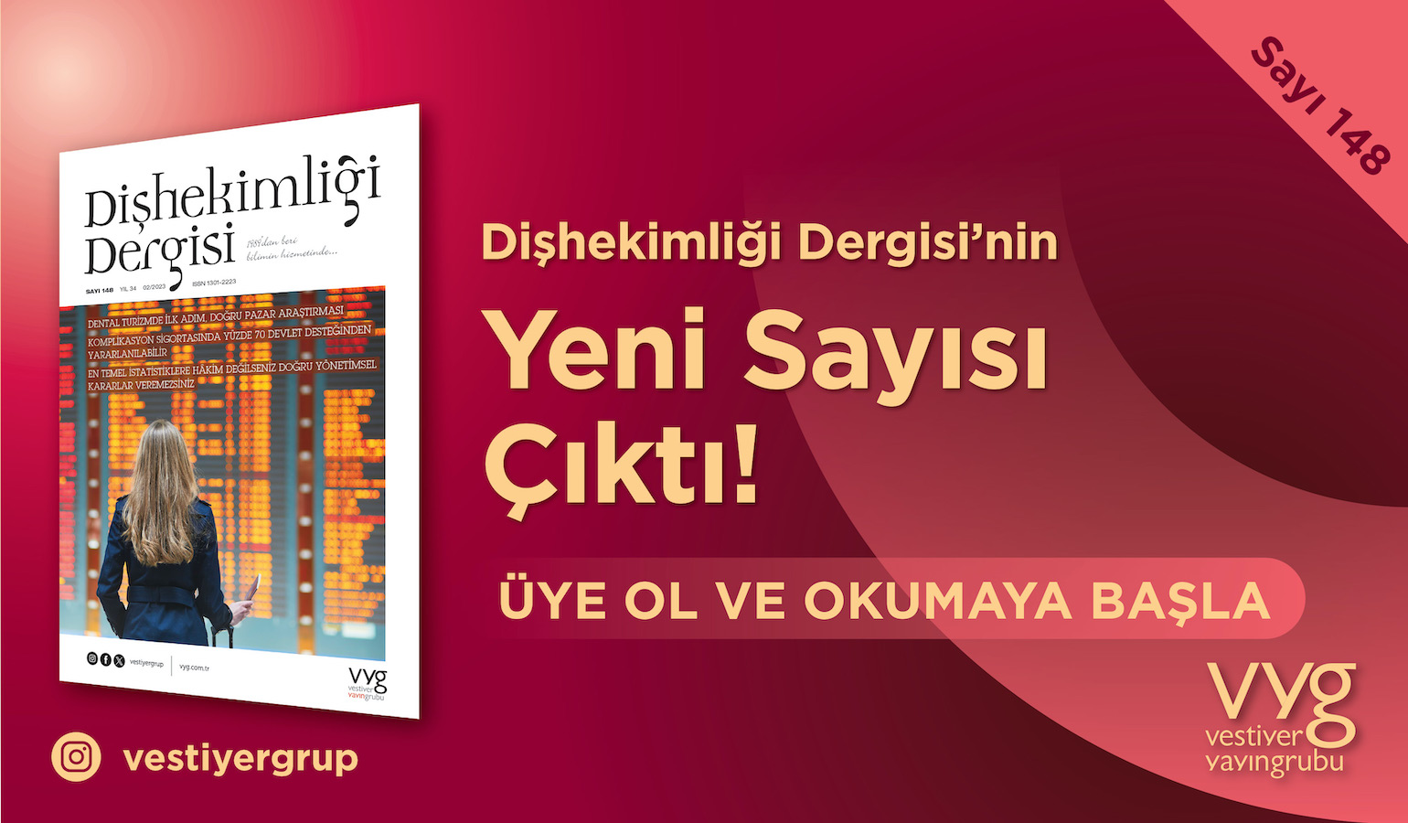 Dişhekimliği Dergisi’nde Kapak Konusu, Dental Turizm 