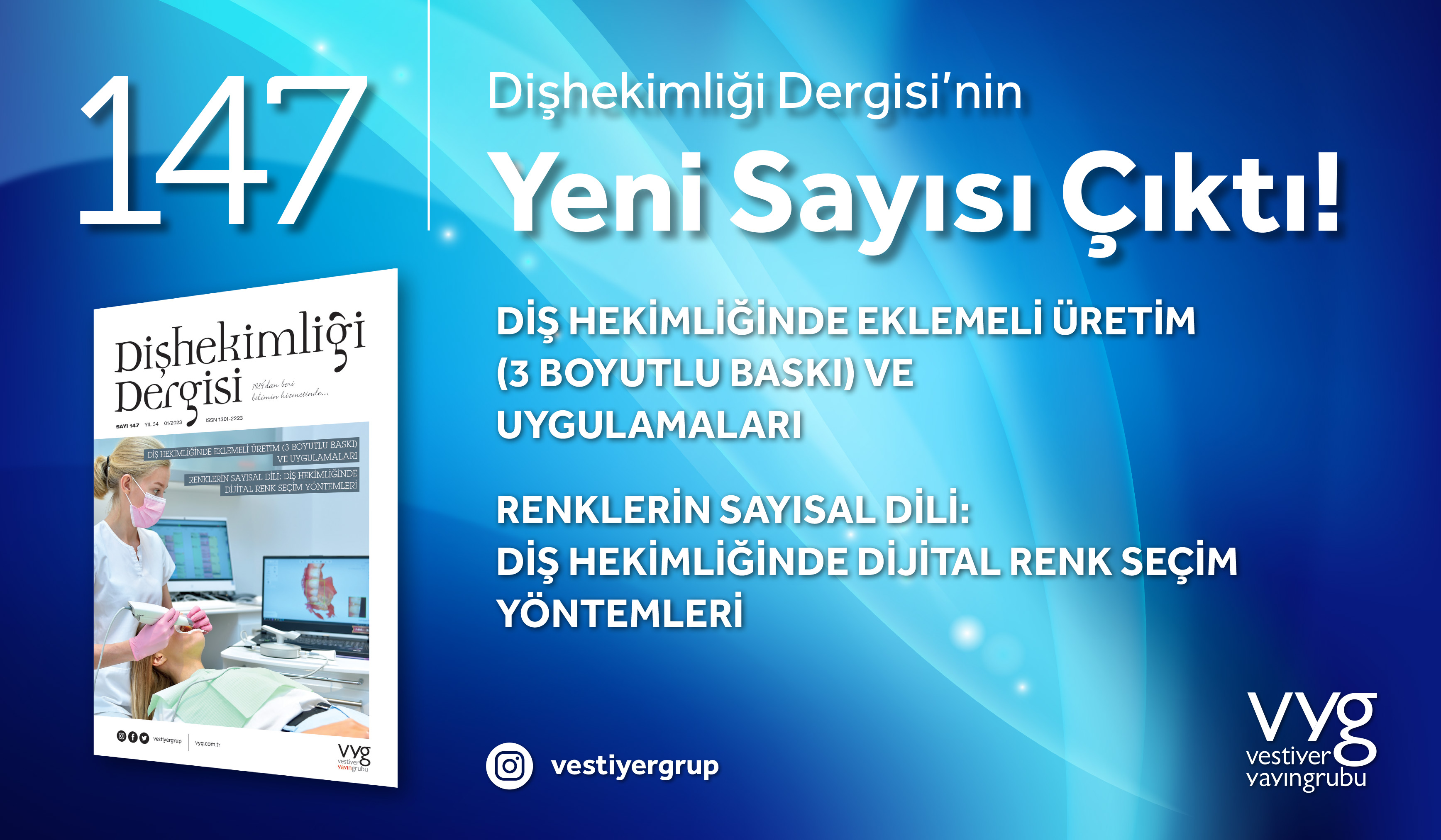 Yeni Sayının Kapak Konusu: Dijital Diş Hekimliği